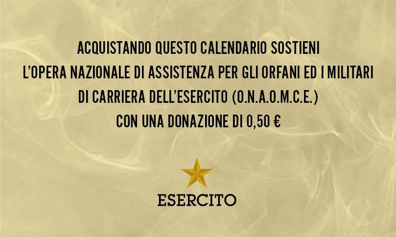 Calendario Esercito Italiano 2024 (da parete). Per l'Italia sempre....prima e dopo l'8 settembre 1943