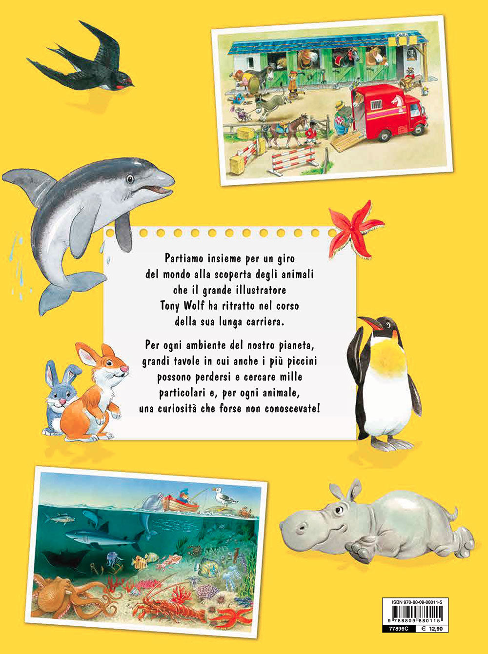 Il grande libro degli animali di Tony Wolf