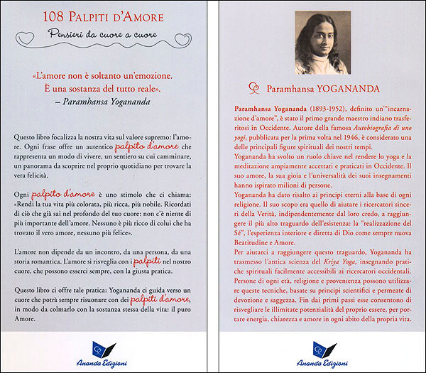 108 Palpiti d'Amore. Pensieri da cuore a cuore