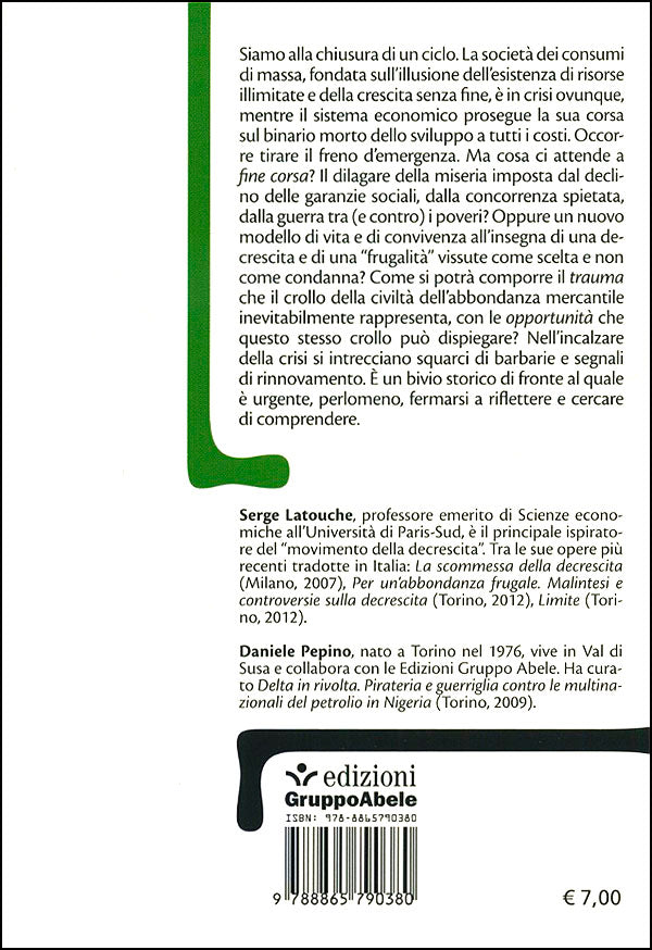 Fine corsa. Intervista su crisi e decrescita