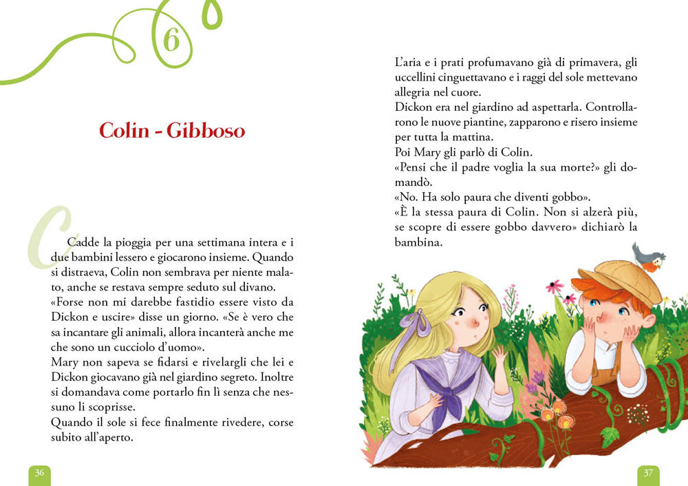 Il giardino segreto. Adattamento a misura di bambino