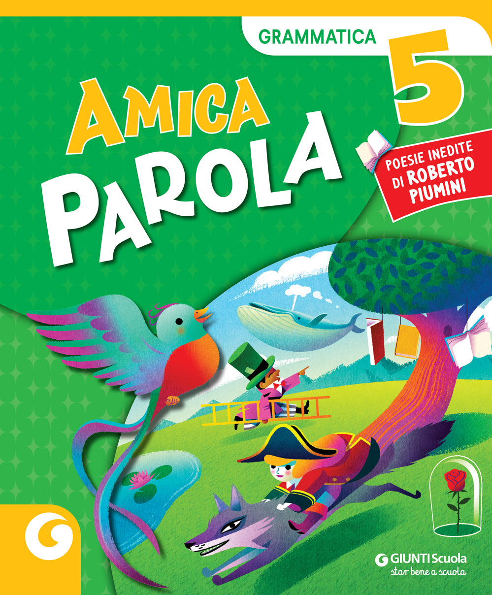 AMICA PAROLA - cl 5 Grammatica. Sussidiario dei Linguaggi