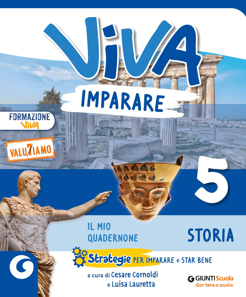 Viva Imparare CL. 5 Confezione Vendita Antropologico