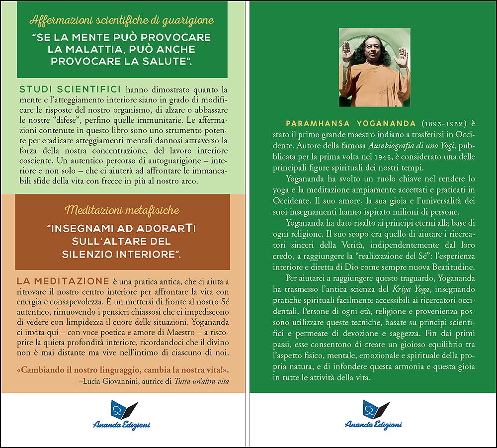 Affermazioni scientifiche di guarigione & Meditazioni metafisiche. Due libri in uno