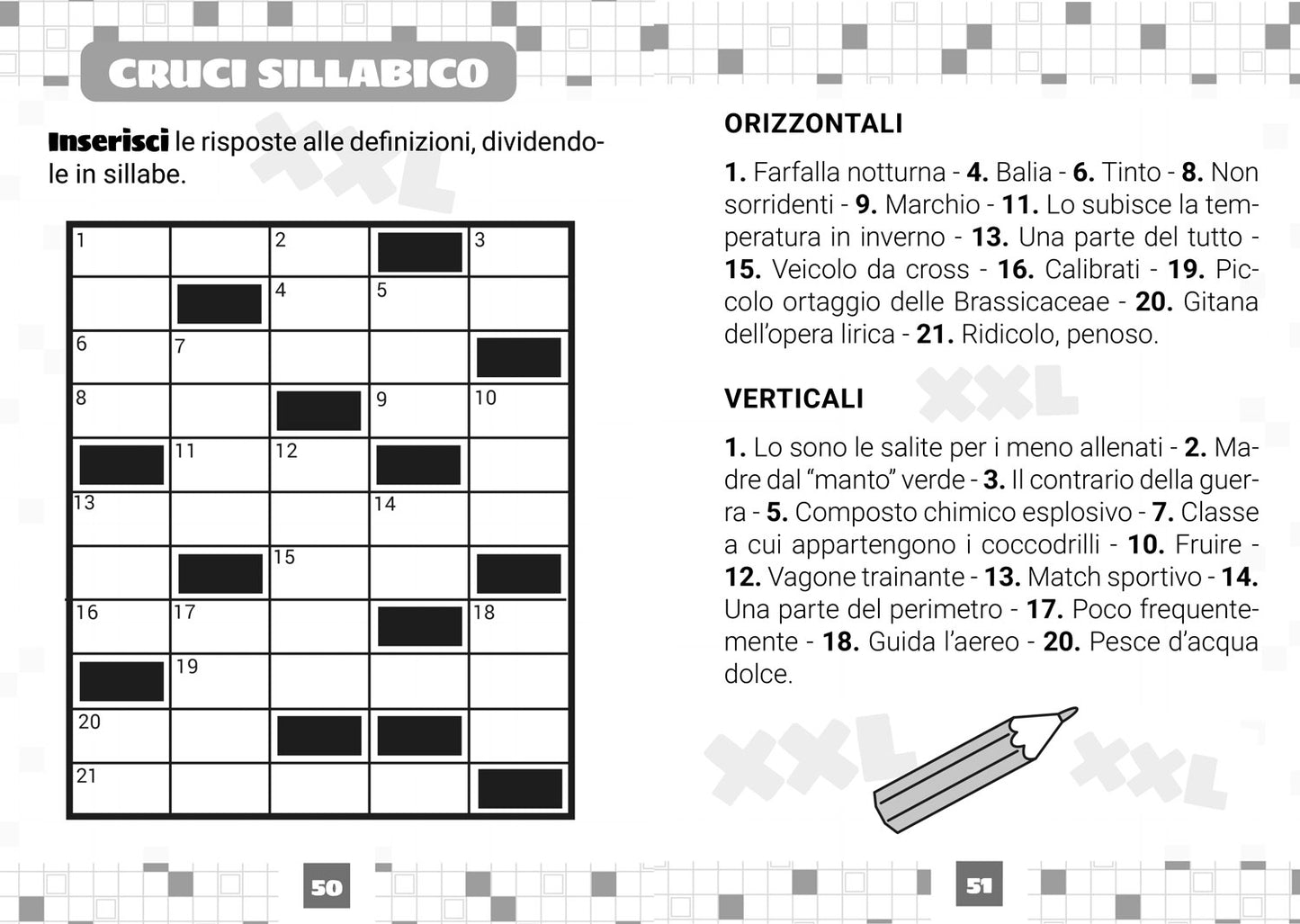 Enigmistica XXL. Grandi giochi da fare senza occhiali