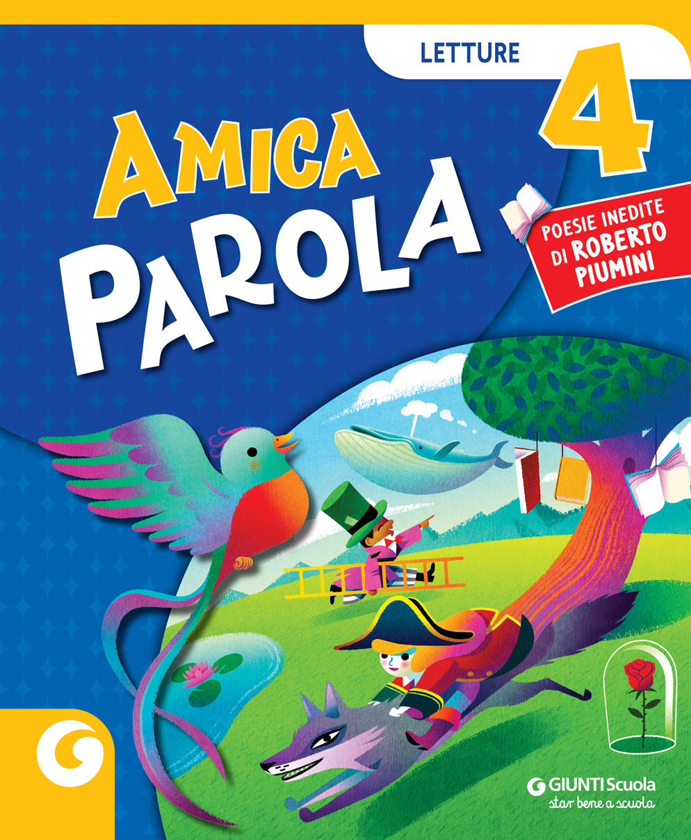 AMICA PAROLA - cl 4 Letture. Sussidiario dei Linguaggi