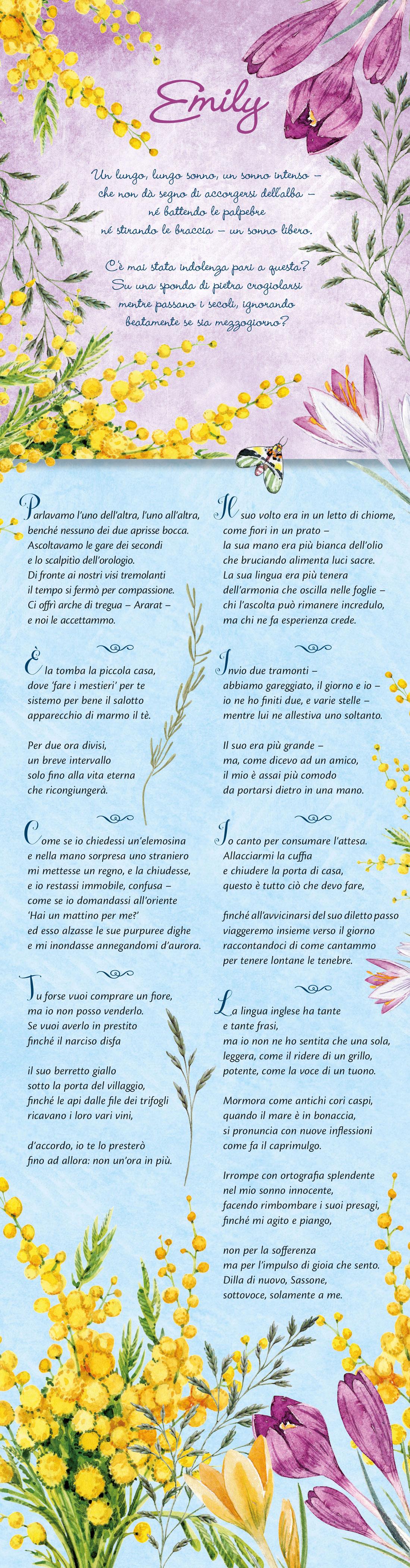 Calendario Emily Stretto 2027
