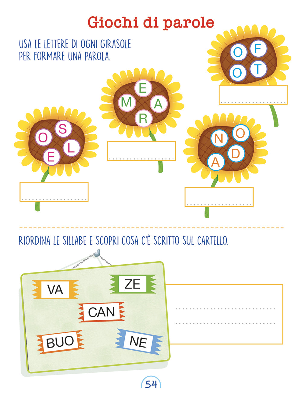 Esercizi per ripassare classe 1. da fare e rifare