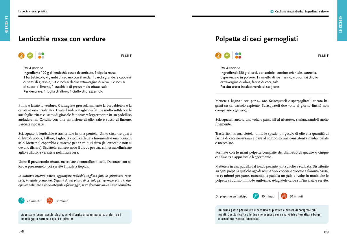 In cucina senza plastica. Piccoli gesti per grandi cambiamenti