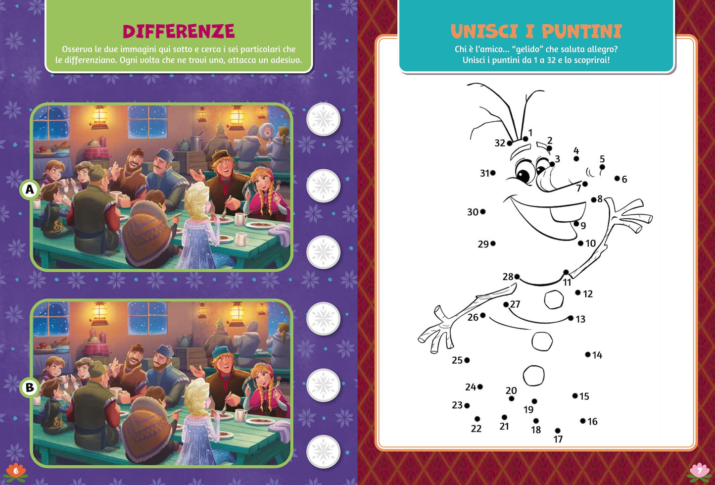 Disney Frozen 500 Sticker. Tante attività con gli amici di Frozen