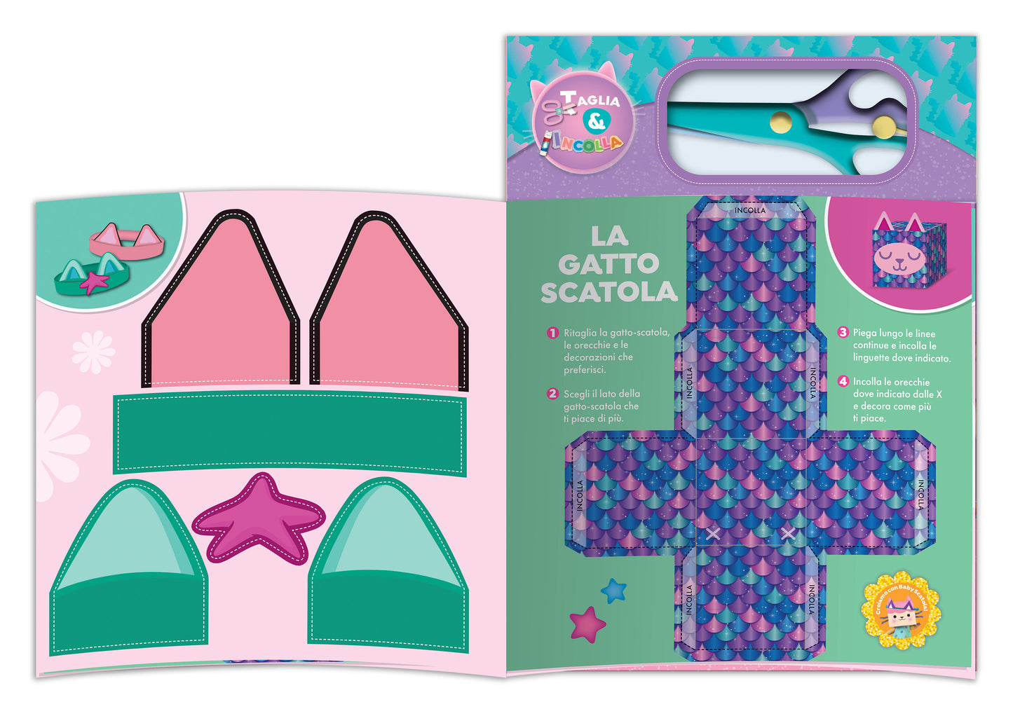 La Casa delle Bambole di Gabby. Taglia & Incolla. La stanza degli hobby