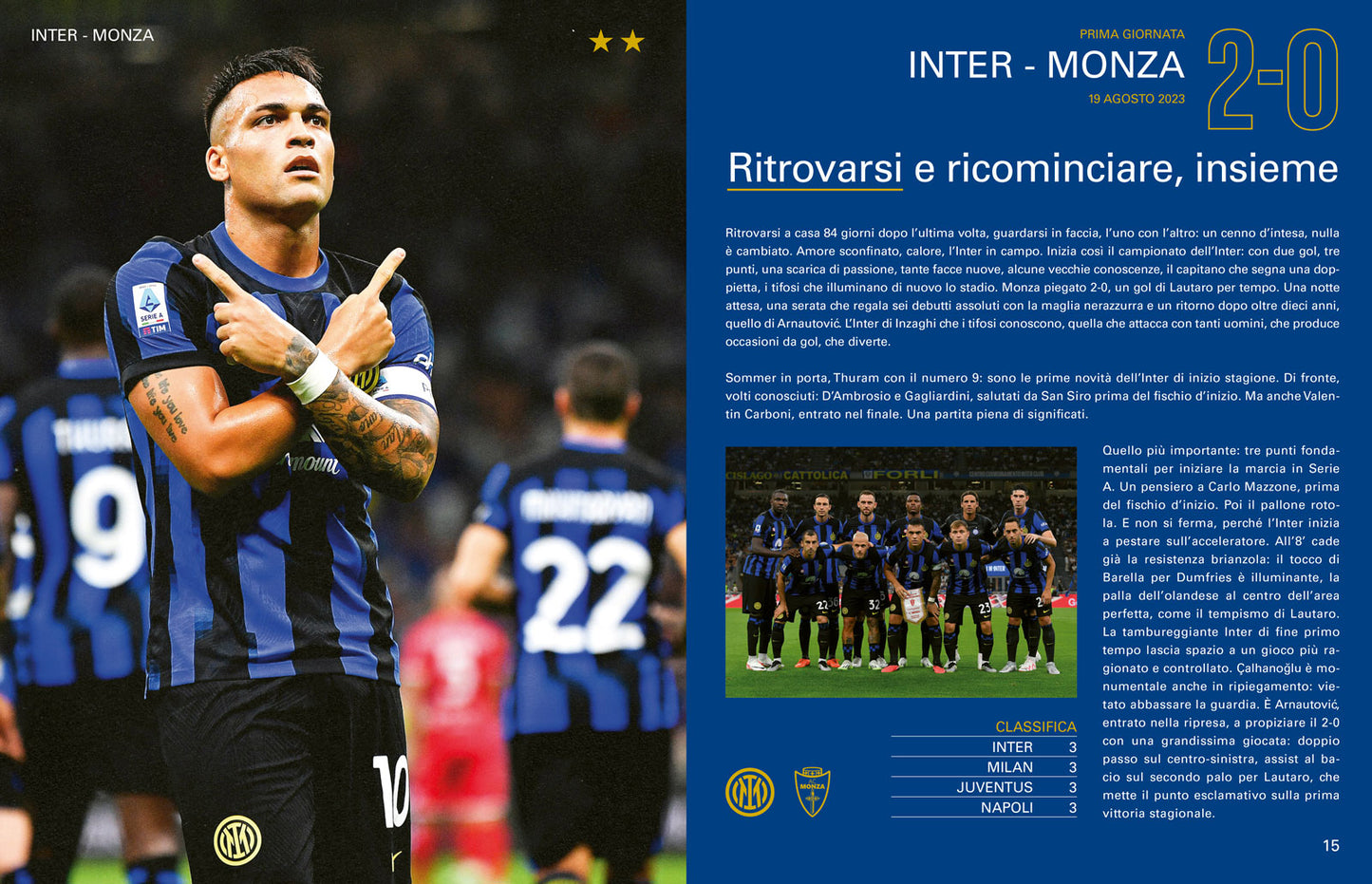La seconda stella. Il libro ufficiale del ventesimo scudetto dell'Inter