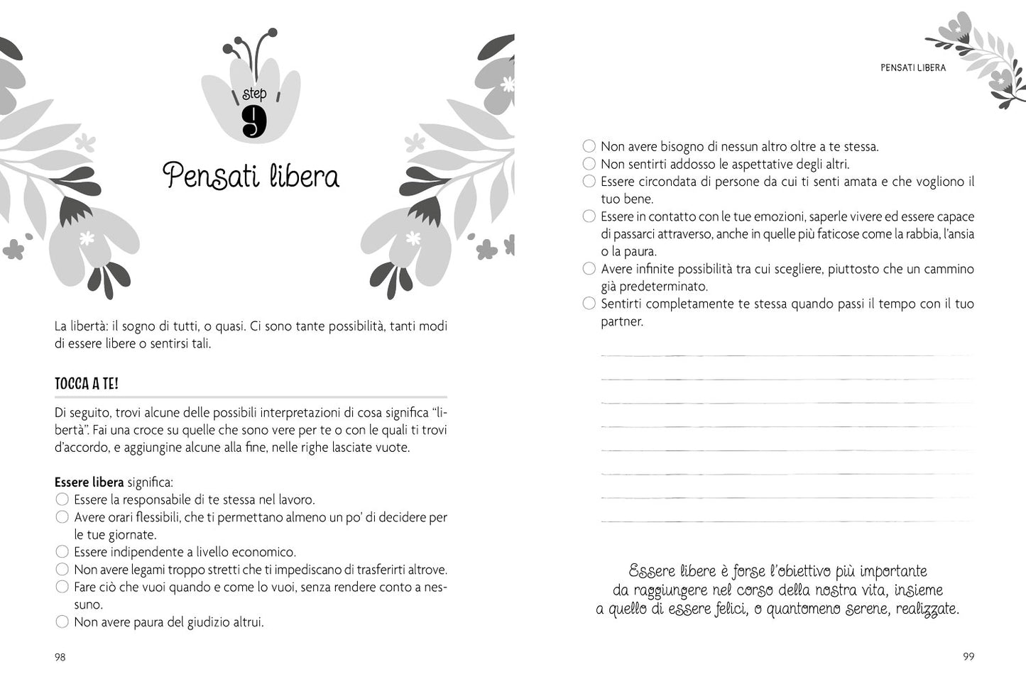 Believe in yourself. Planner per volersi bene