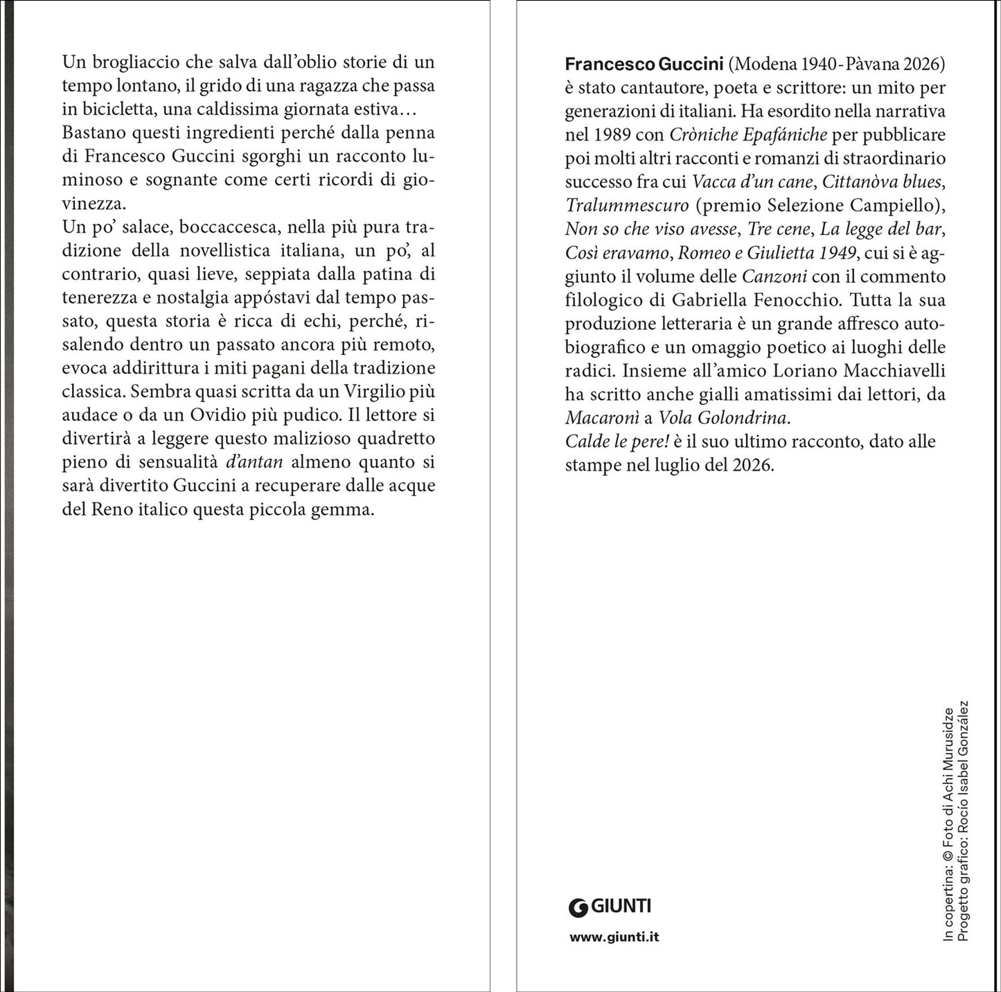 Calde le pere!. Storia di un fiume e di una integerrima fanciulla