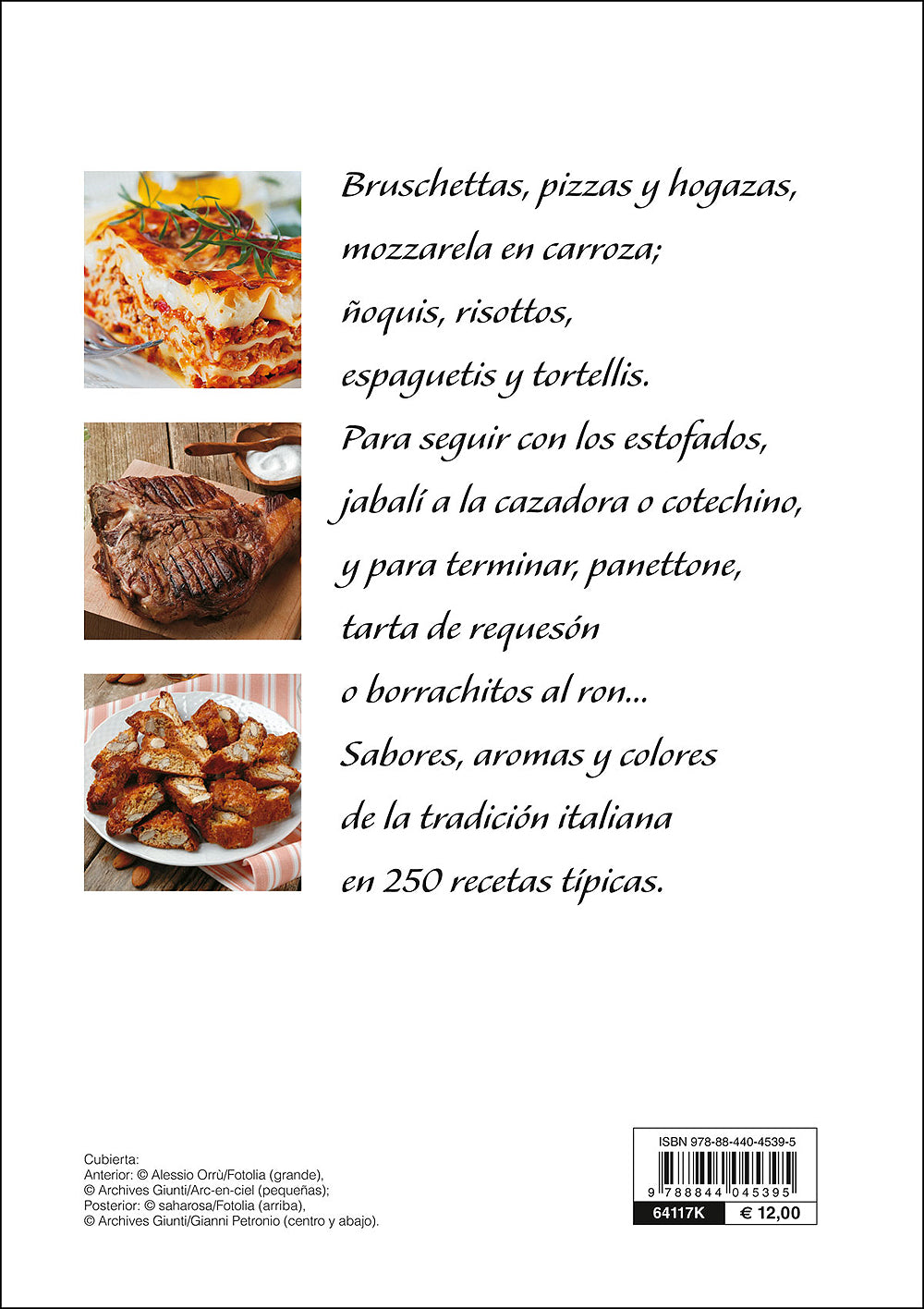 La cocina de Italia. Todas las recetas