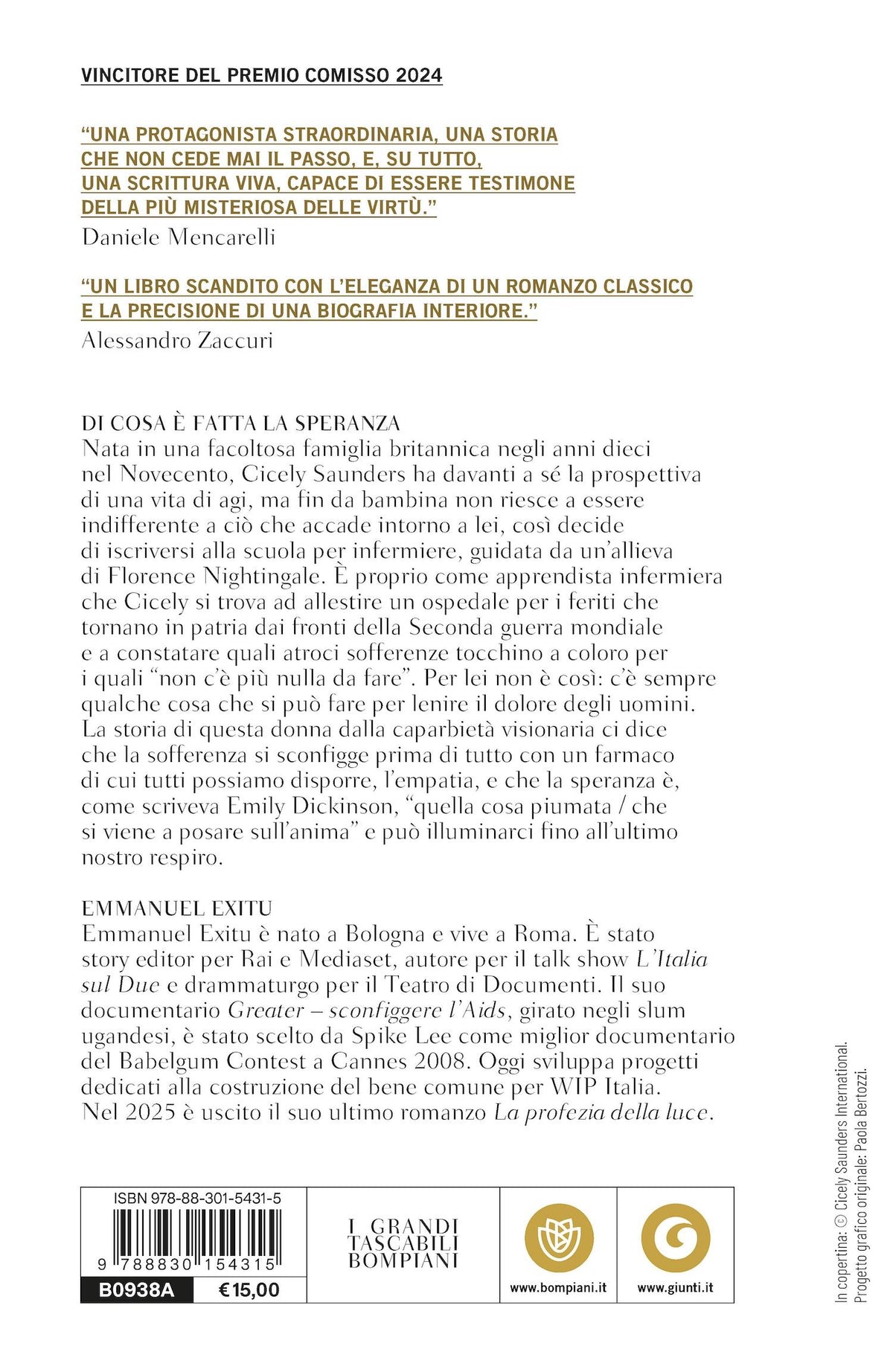 Di cosa è fatta la speranza. Il romanzo di Cicely Saunders, che si è presa cura degli incurabili