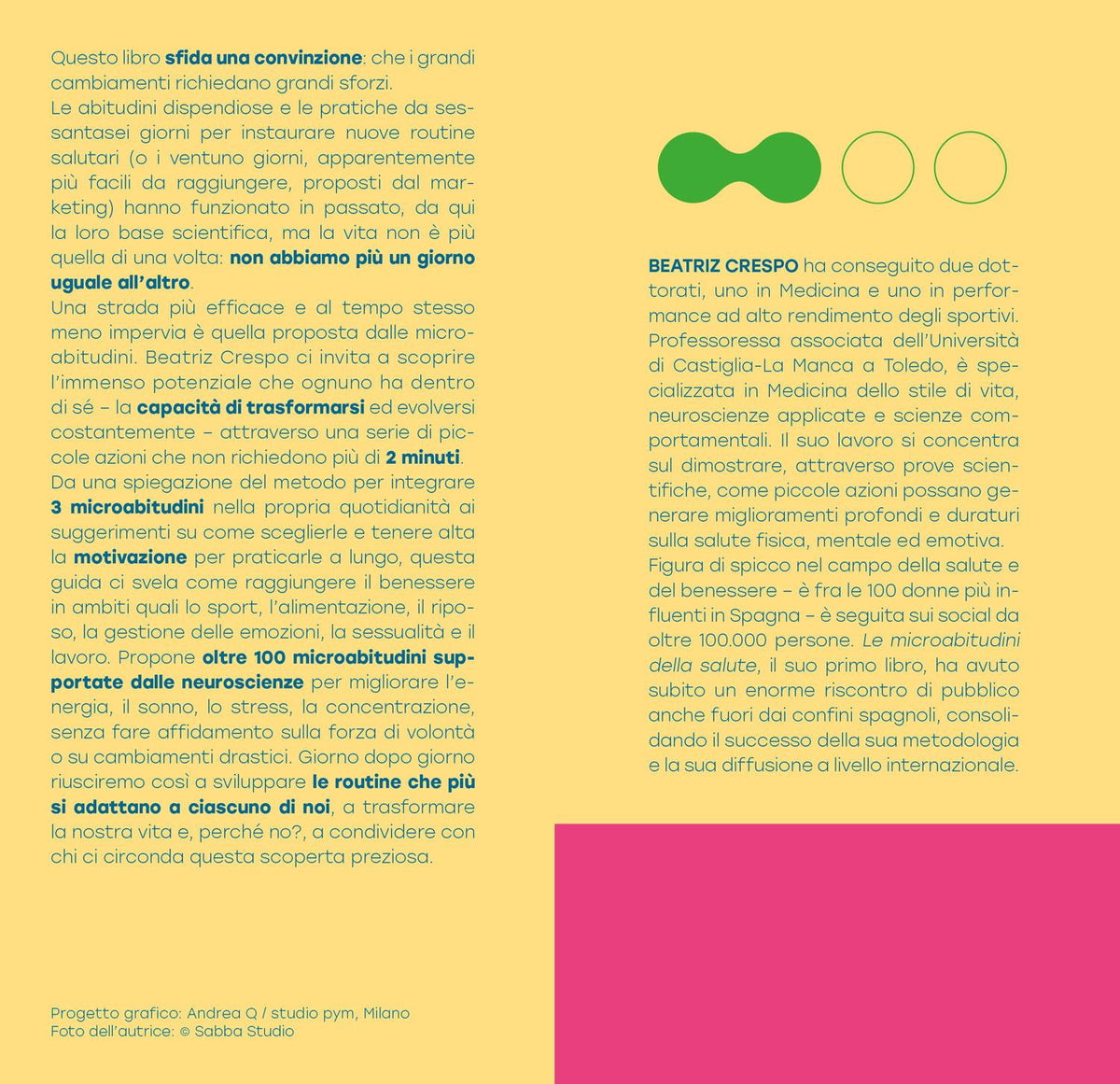 Le microabitudini della salute. Trasforma la tua vita in 2 minuti al giorno. Piccole azioni per grandi cambiamenti.