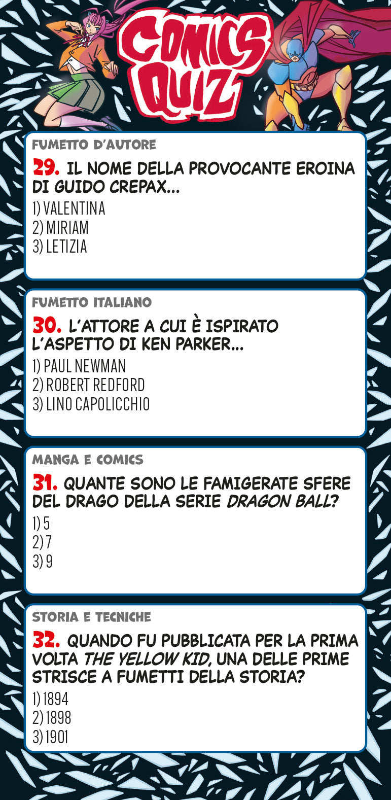 COMICS QUIZ