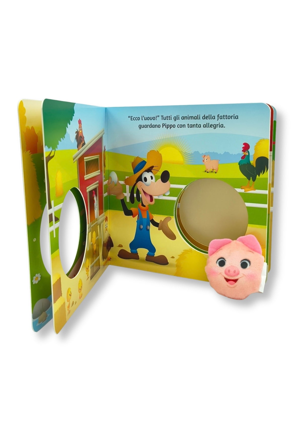 Animali Toccalibro sonoro Disney baby. Con Porcellino magnetico