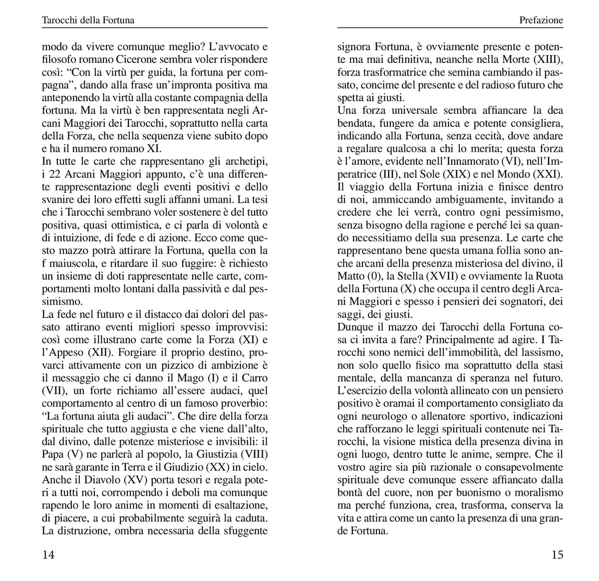 Tarocchi della fortuna