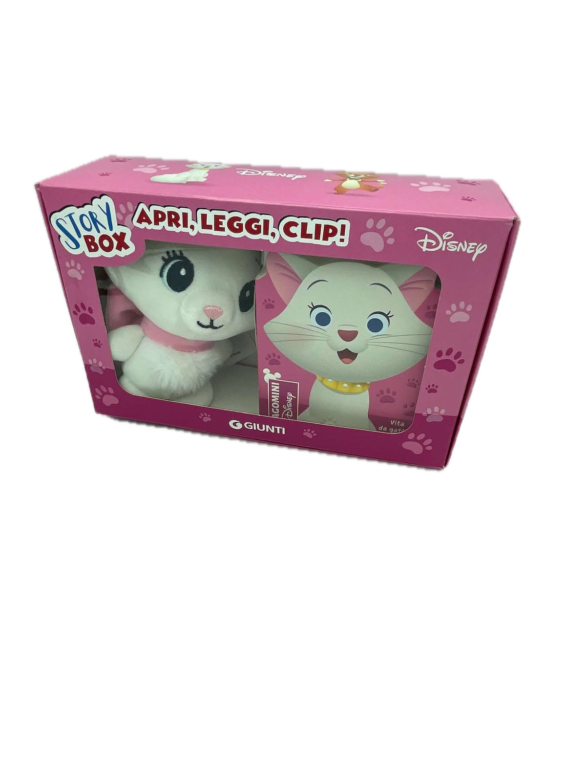 Story Box Minou Gli Aristogatti con Clip Bag