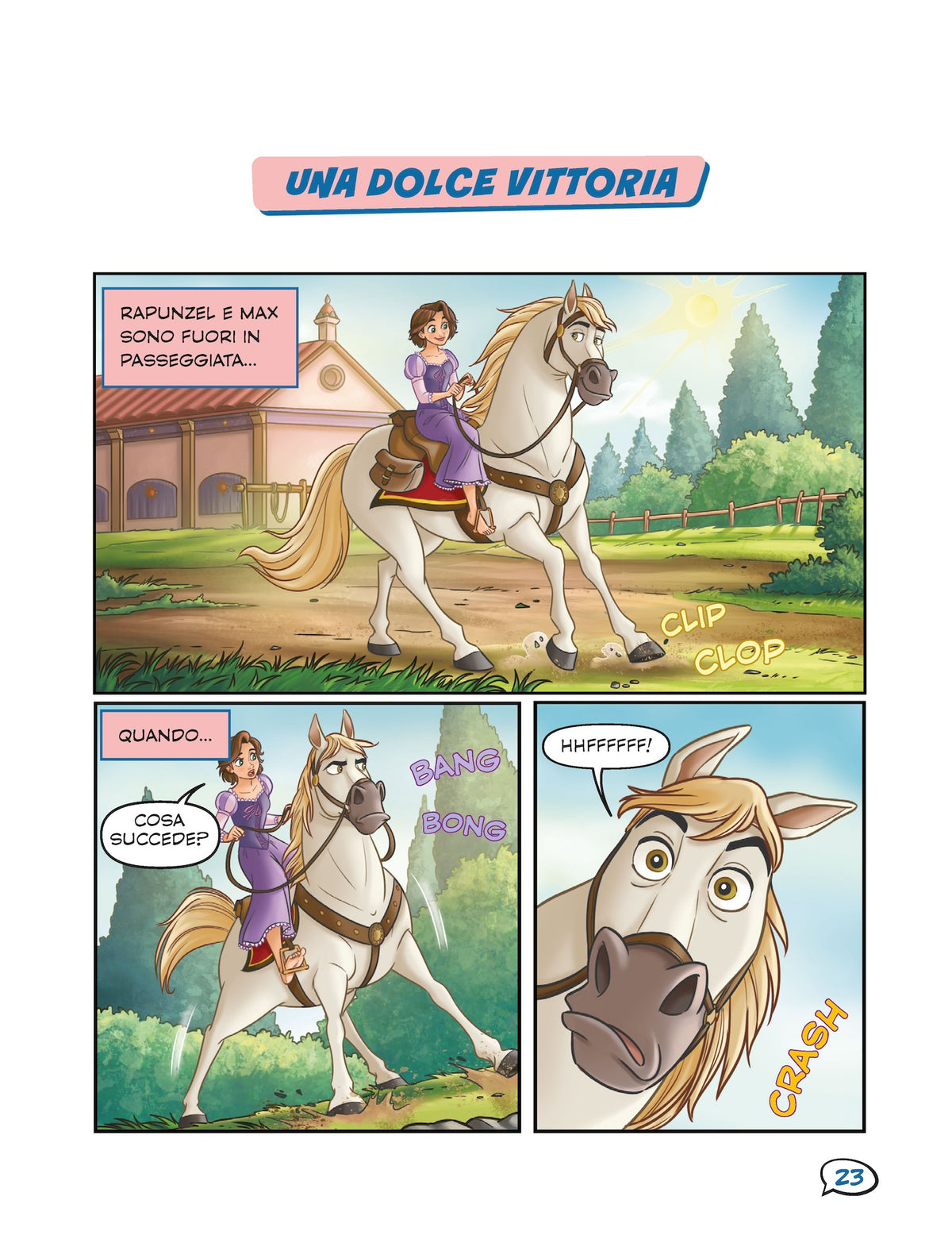 Principesse Prime letture a fumetti Disney Princess