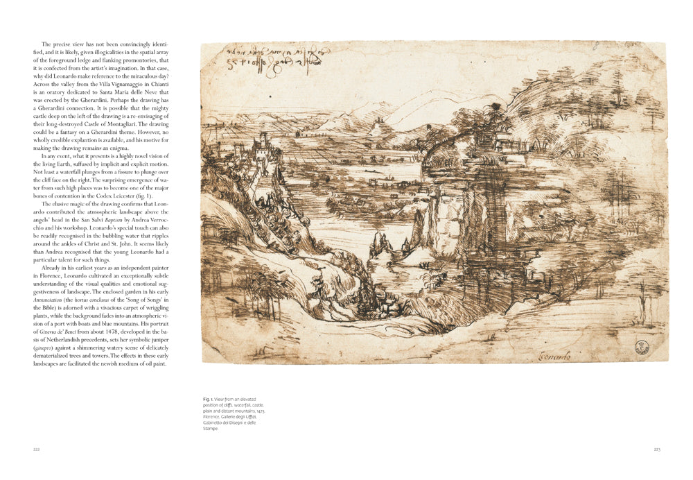 Leonardo da Vinci's Codex Leicester. Water as Microscope of Nature