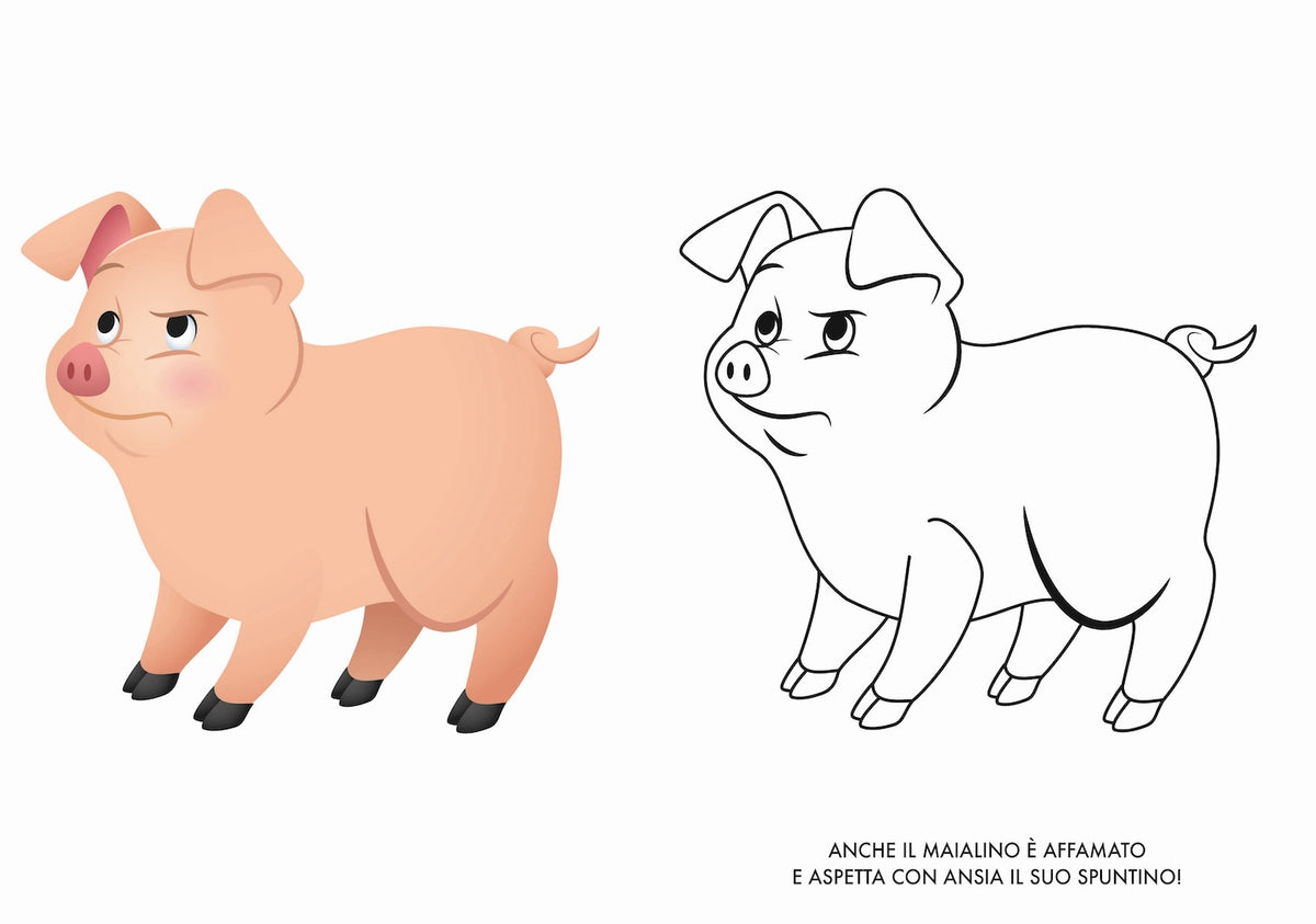 Animali della fattoria Disney Primo album da colorare