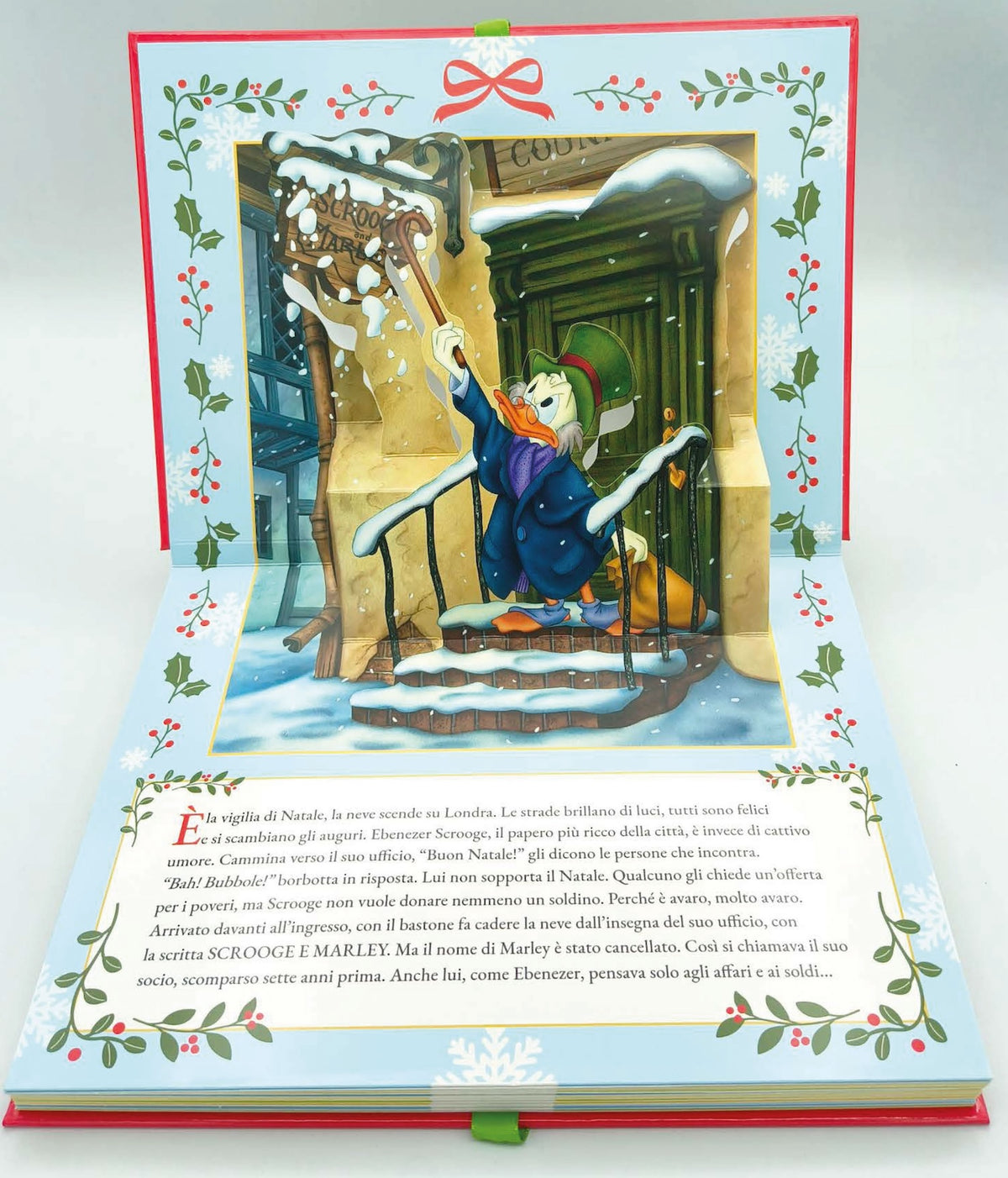 Canto di Natale di Topolino - Libro Pop-up. La storia in 3d