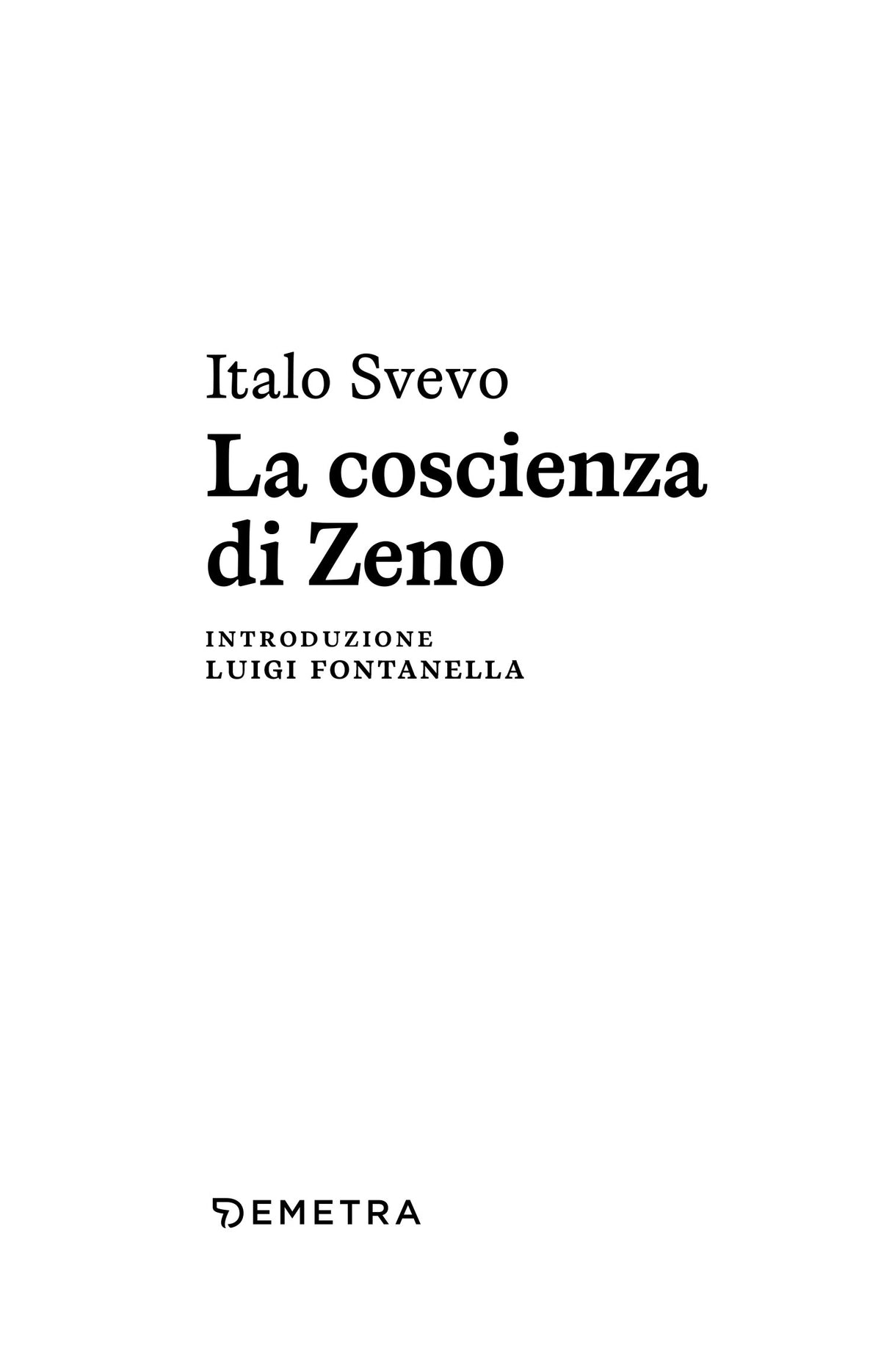 La coscienza di Zeno