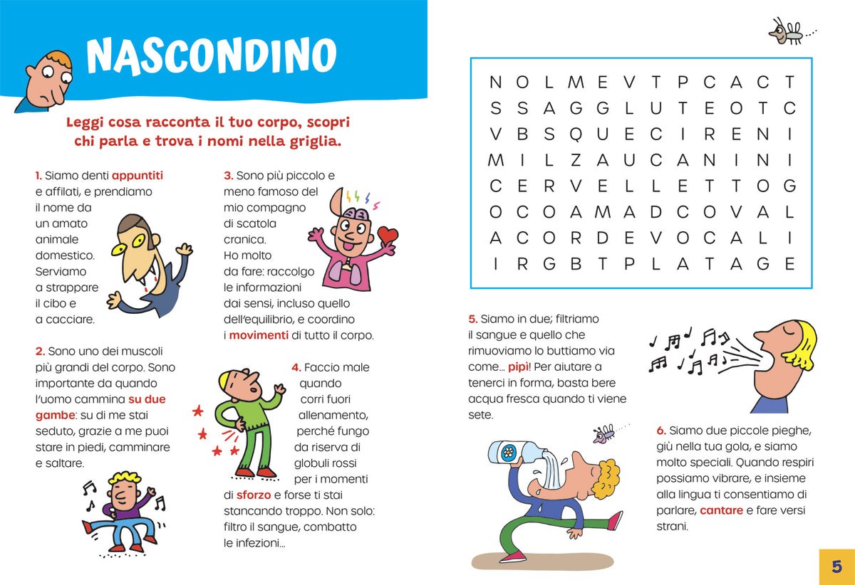 Scienza giochi e quiz per cervelli curiosi