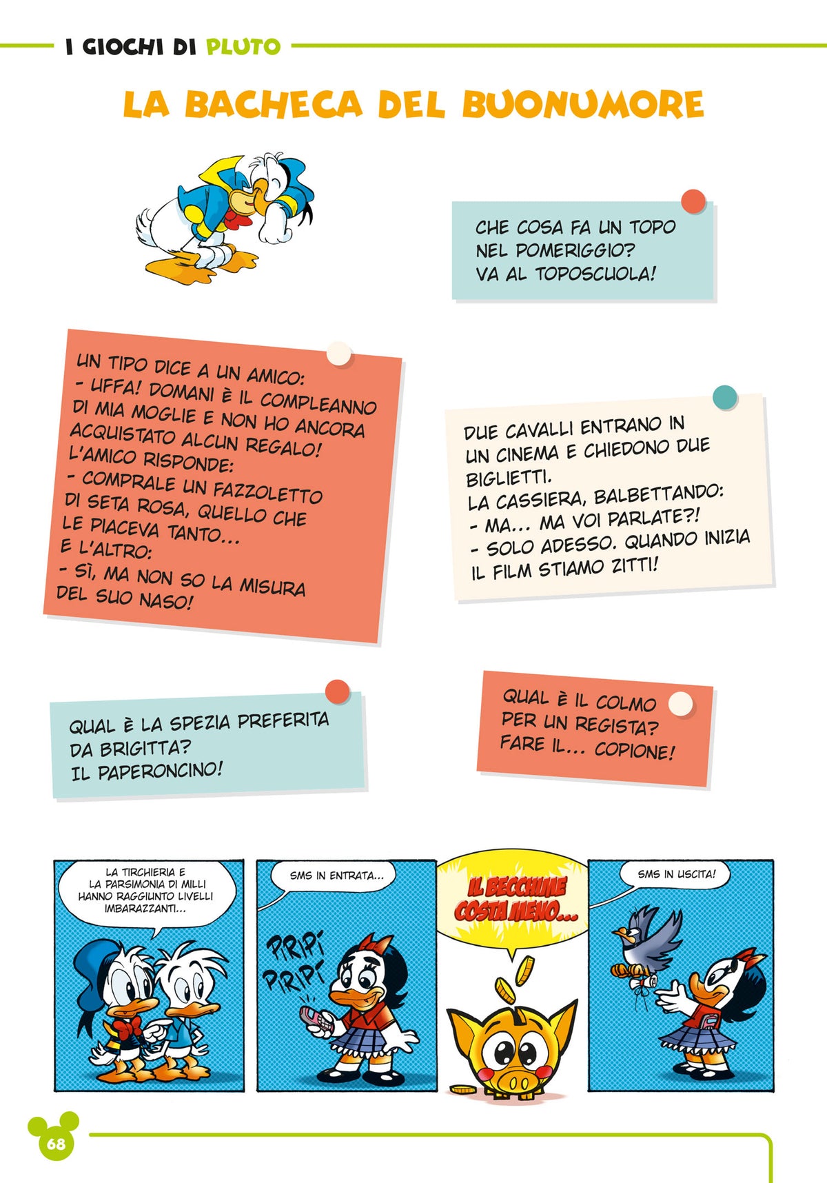 Enigmistica Disney Divertiti con Paperino e i suoi amici. Fumetti Differenze Barzellette