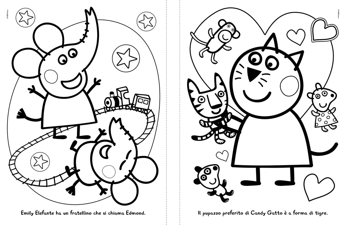 Peppa Pig. Il mio album pastello. Un arcobaleno di colori!