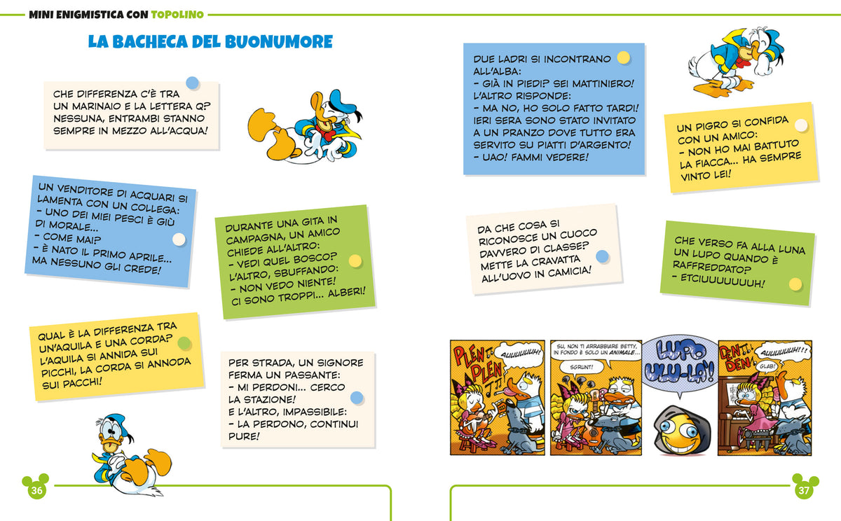 Mini Enigmistica con Topolino