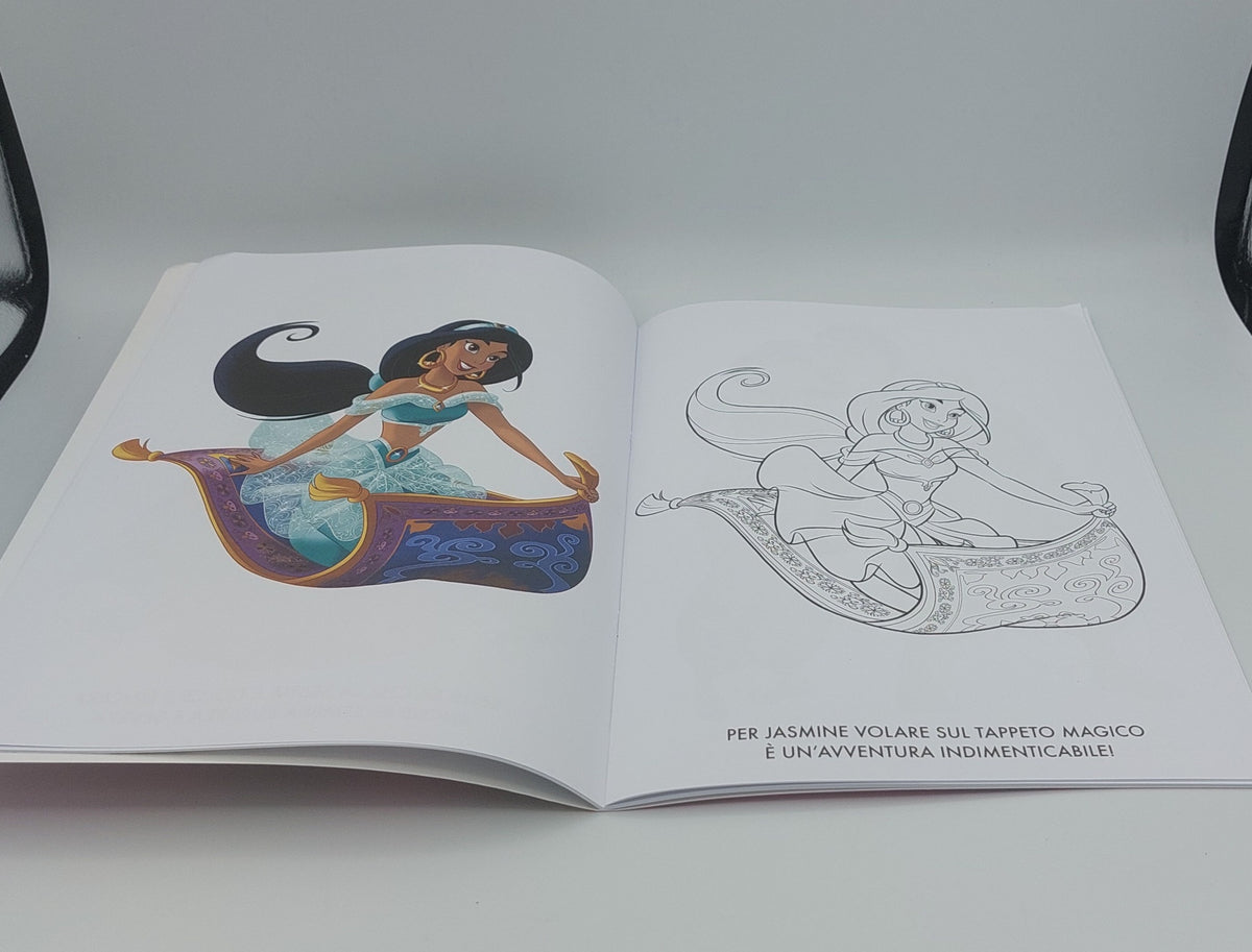 Primo album da colorare Disney Princess. Sogni da Principessa