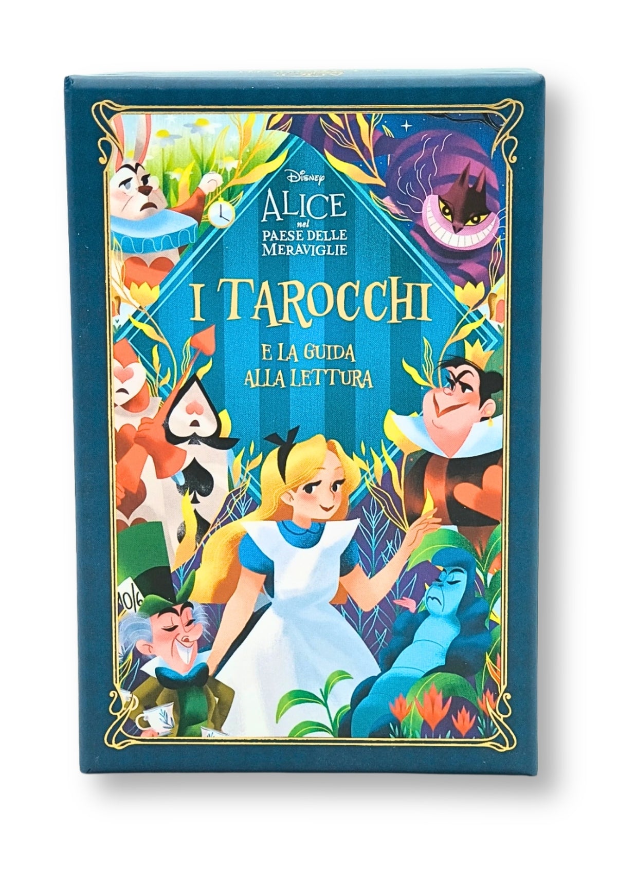 Tarocchi Disney Alice nel Paese delle Meraviglie. Con Guida alle lettura
