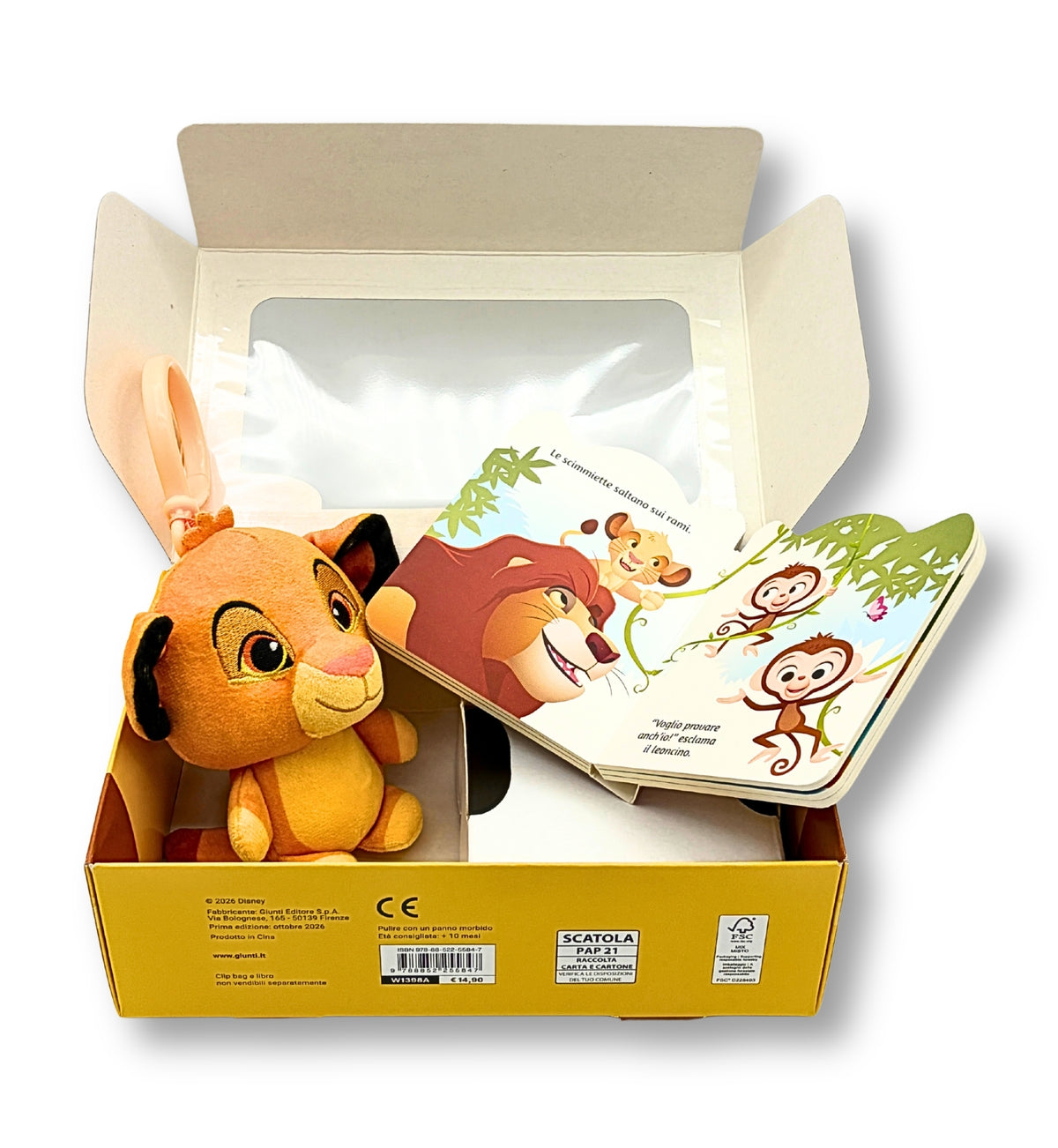 Story Box Il Re Leone con Clip Bag