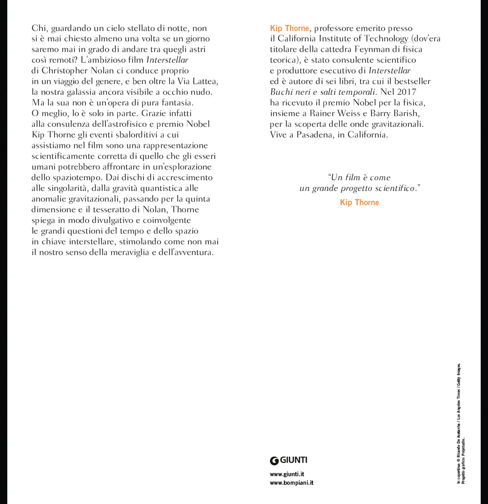 Viaggiare nello spaziotempo. La scienza di Interstellar