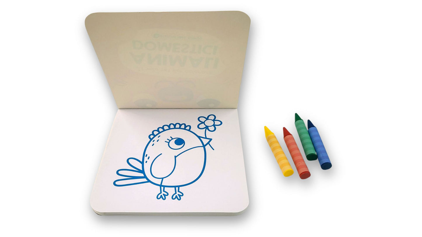 Animali domestici. Il mio set per colorare