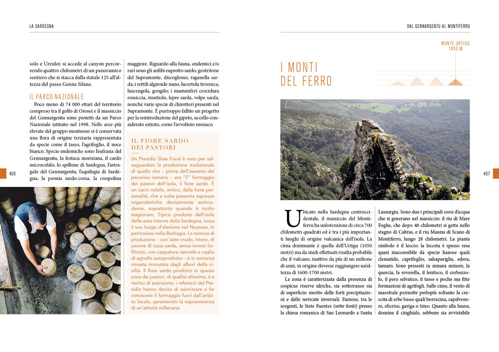 La cucina di montagna. Viaggio dal Friuli Venezia Giulia alla Sardegna attraverso paesaggi unici e cibi da scoprire