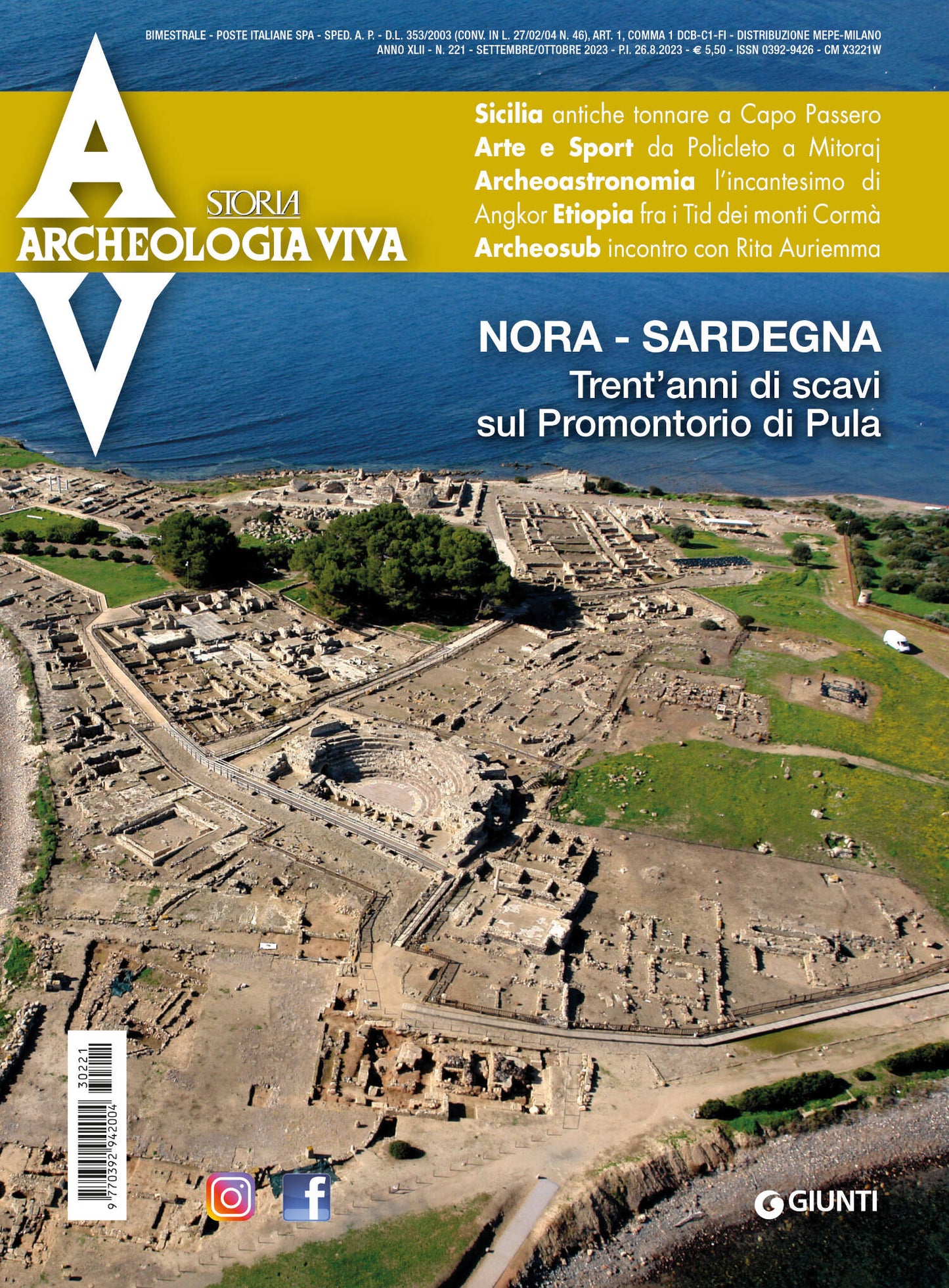 Archeologia Viva n. 221 - settembre/ottobre 2023