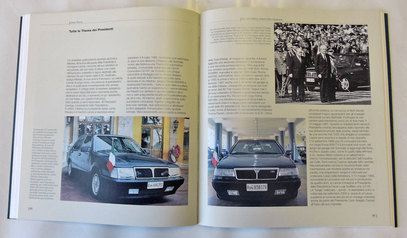 LANCIA THEMA Berlina, Station Wagon e 8.32. Berlina, Station Wagon e 8.32