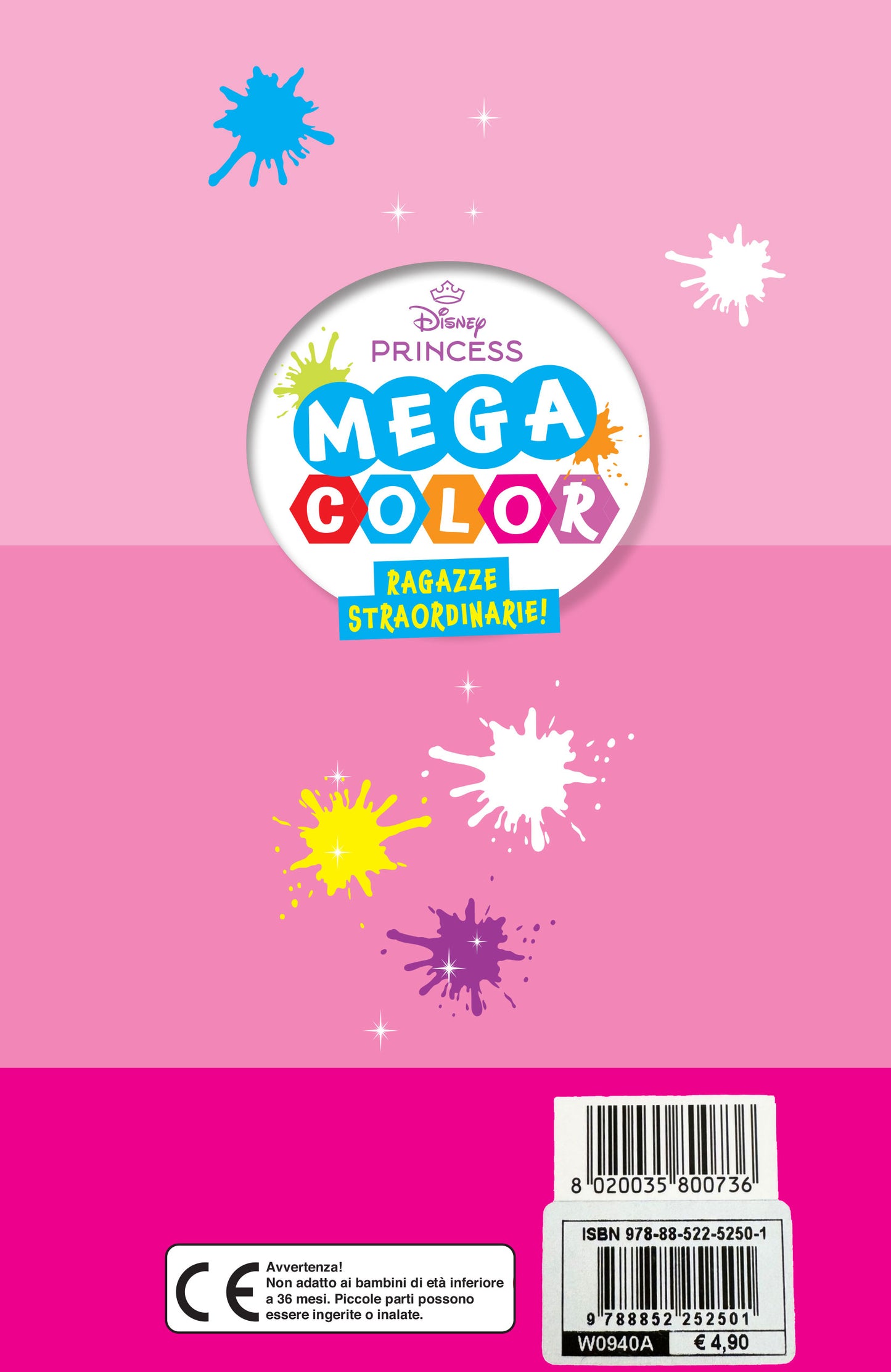 Mega Color Ragazze straordinarie Disney Princess