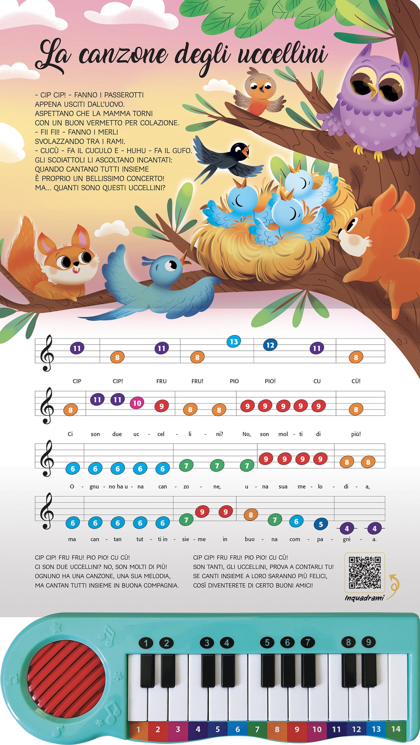 Il libro pianoforte dei Cuccioli. Con 8 canzoncine facili facili da leggere, cantare e suonare!