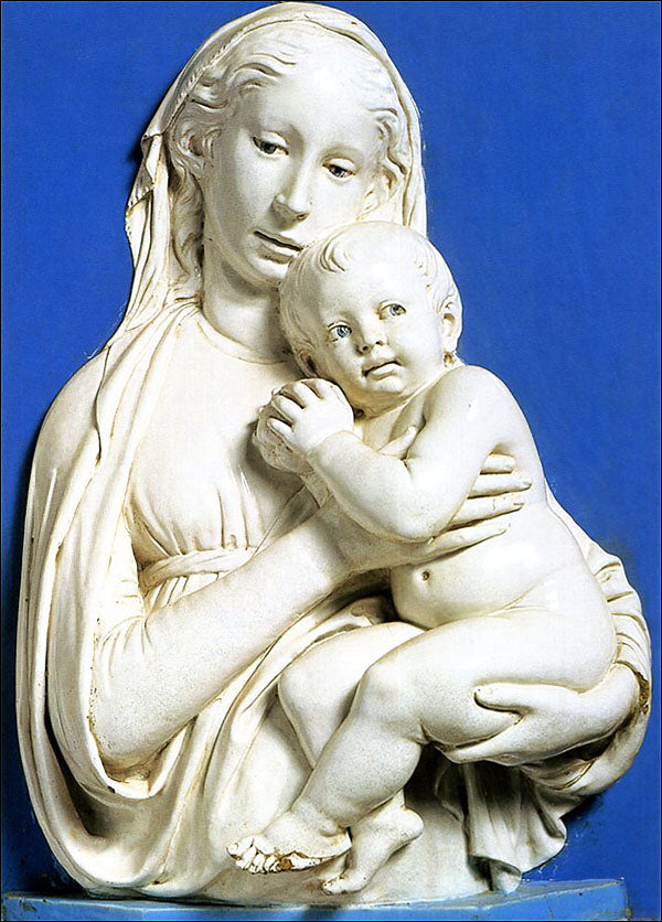 Cartolina. Madonna della mela (1440-1445)