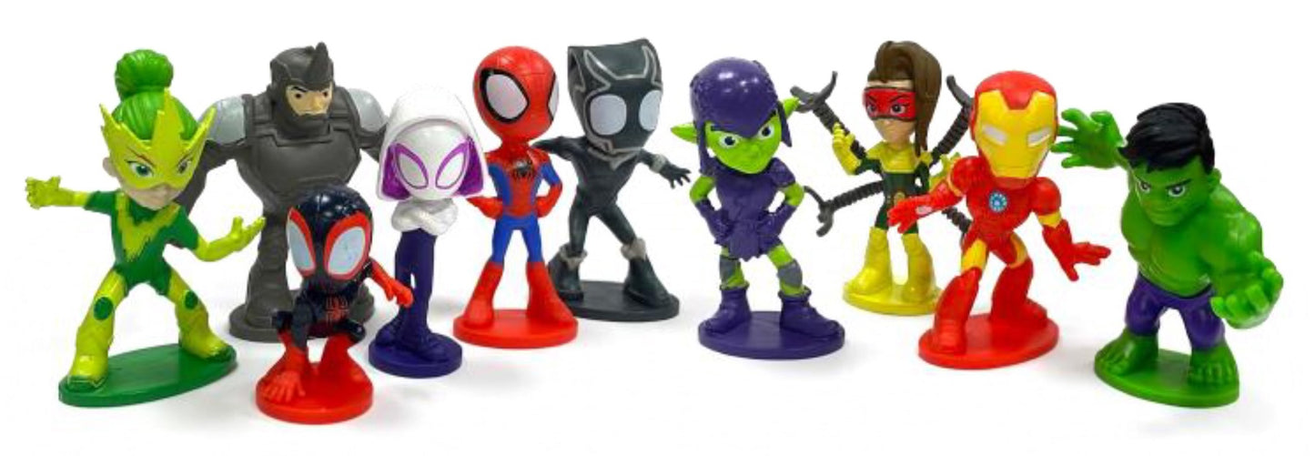 Spidey Maxi Box. Con 10 personaggi 3d, un libro e un maxi poster gioco