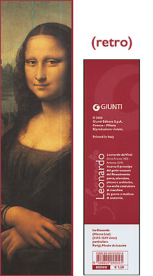 Segnalibro La gioconda - Leonardo da Vinci