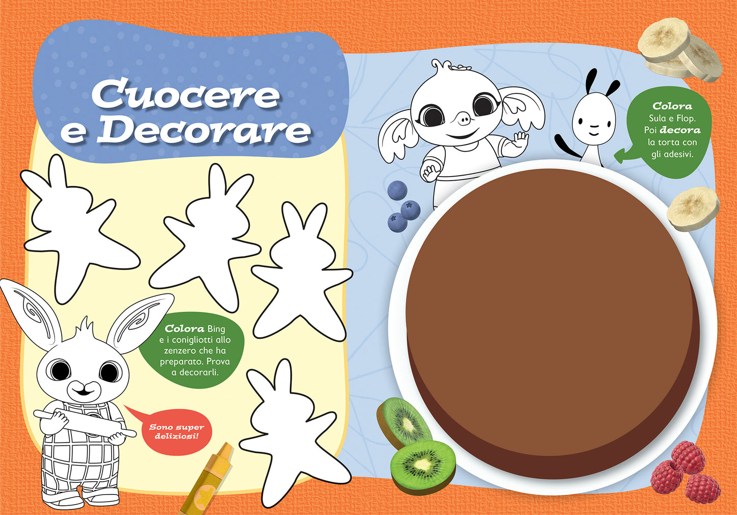 Bing. Activity con gadget. Evviva la pappa!