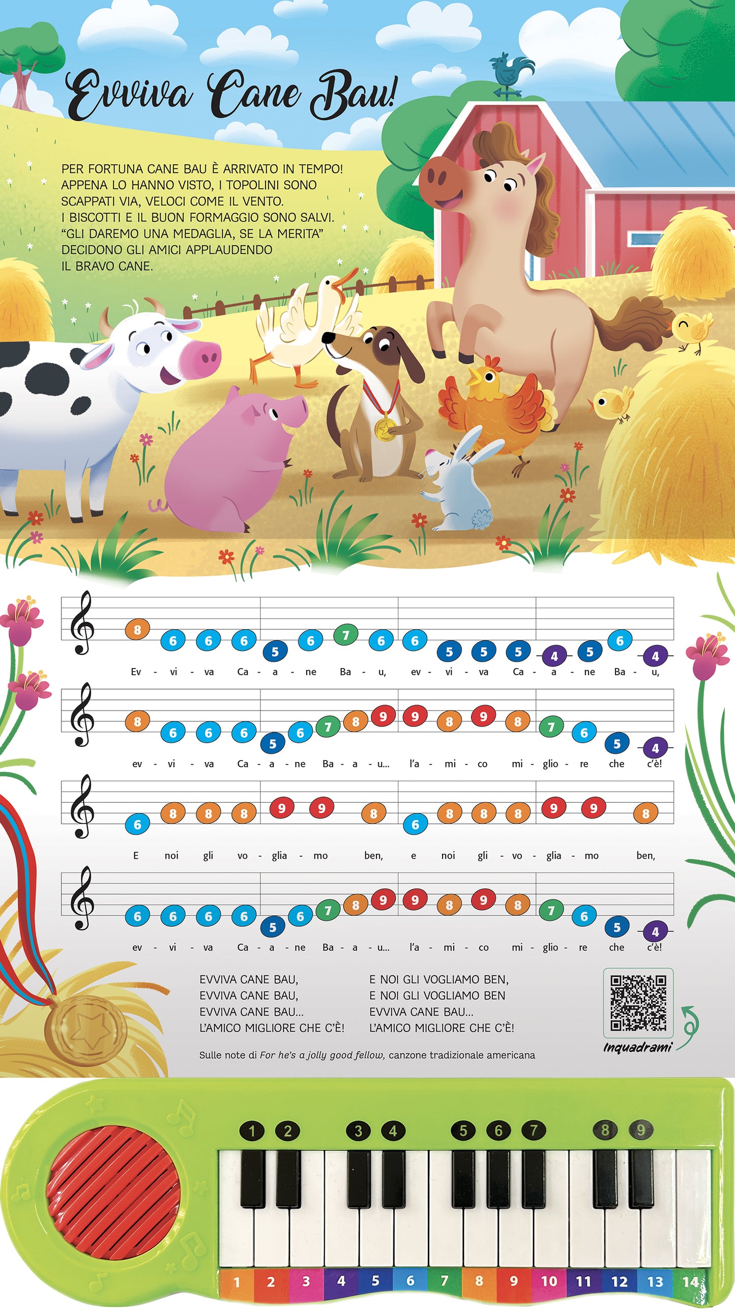 Il libro pianoforte della Fattoria