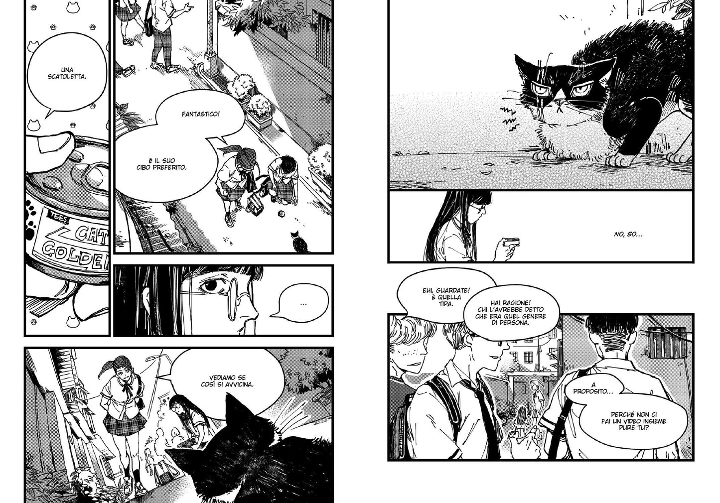 LA RAGAZZA CHE ACCUDIVA IL GATTO